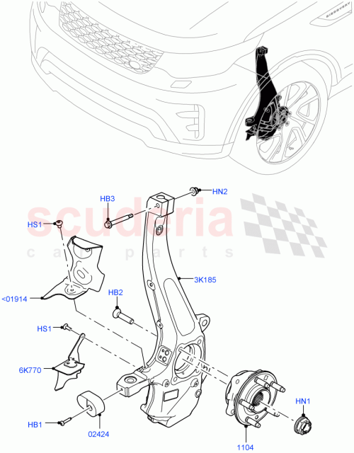 Part Diagram for Land Rover LR142094