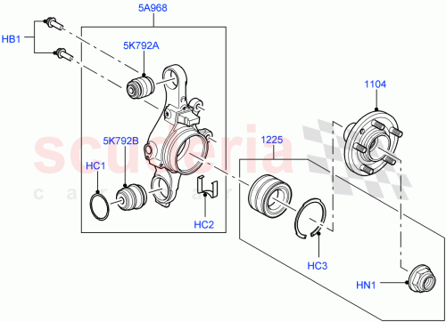 Part Diagram for Land Rover LR045824