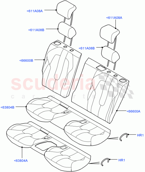 Part Diagram for Land Rover LR047889
