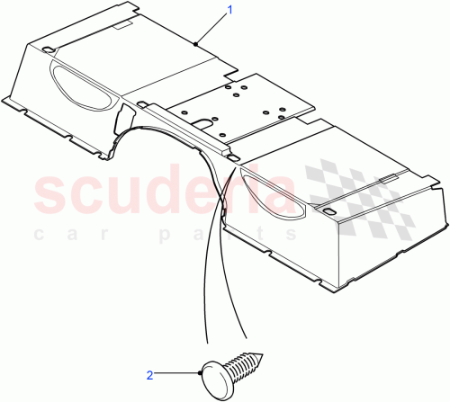Part Diagram for Land Rover ETP500110