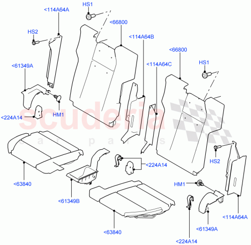 Part Diagram for Land Rover LR048522