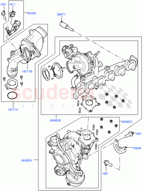 Part Diagram for Land Rover LR126161