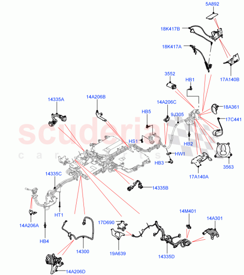 Part Diagram for Land Rover LR135520