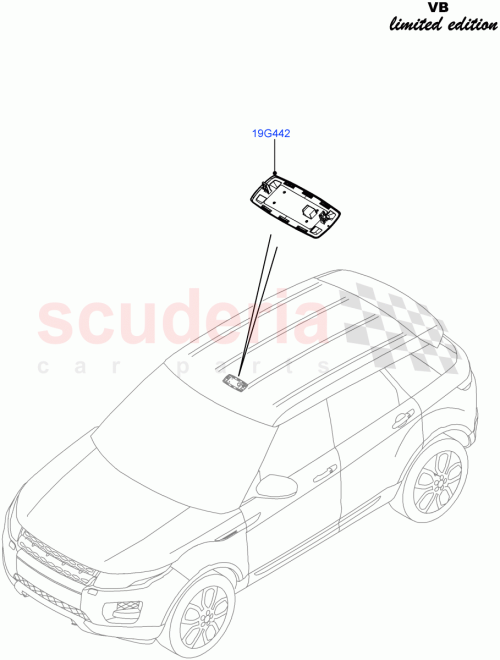Part Diagram for Land Rover LR043408