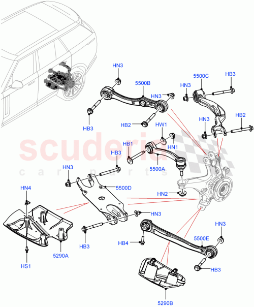 Part Diagram for Land Rover LR156342