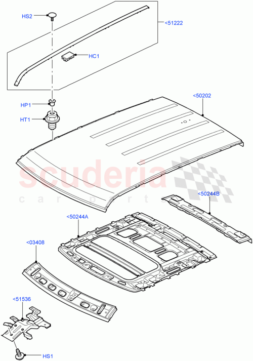 Part Diagram for Land Rover AYR500061