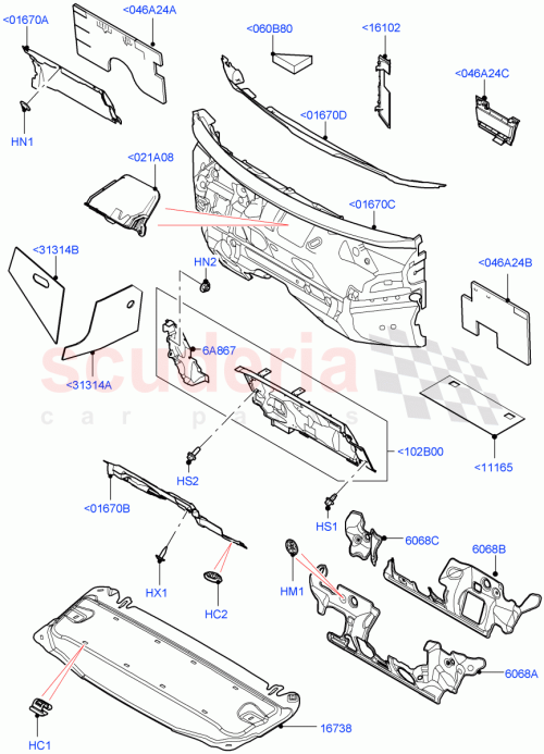 Part Diagram for Land Rover LR138316