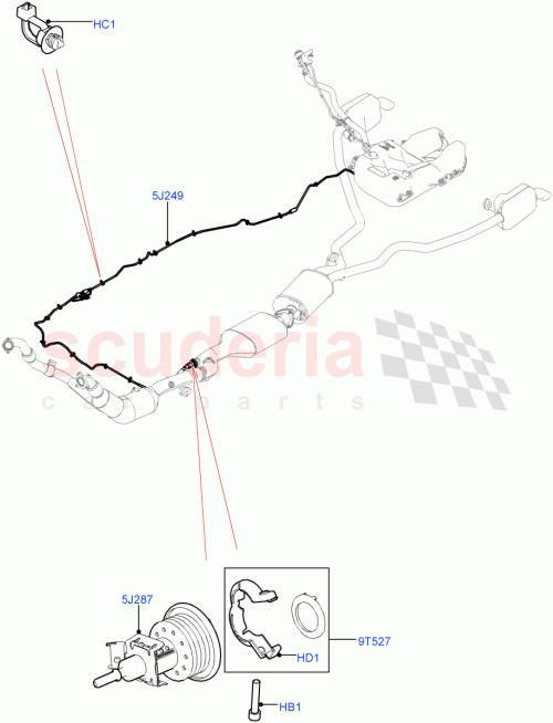 Part Diagram for Land Rover LR071368
