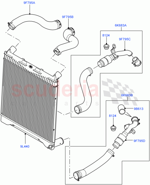 Part Diagram for Land Rover PNH500341