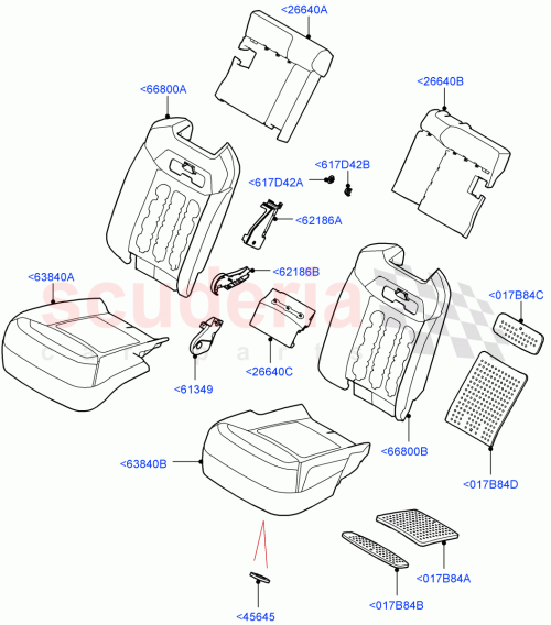 Part Diagram for Land Rover LR151327