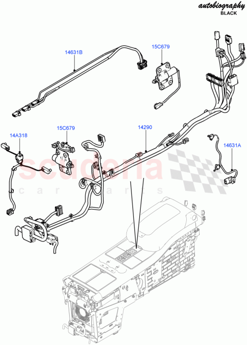 Part Diagram for Land Rover LR058455