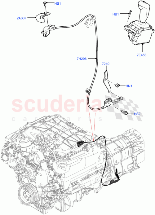 Part Diagram for Land Rover LR104316