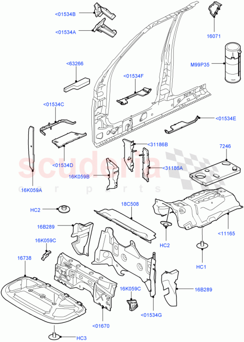 Part Diagram for Land Rover ETR500210