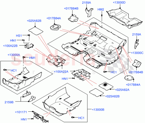 Part Diagram for Land Rover LR173151