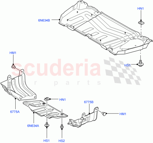 Part Diagram for Land Rover LR014105