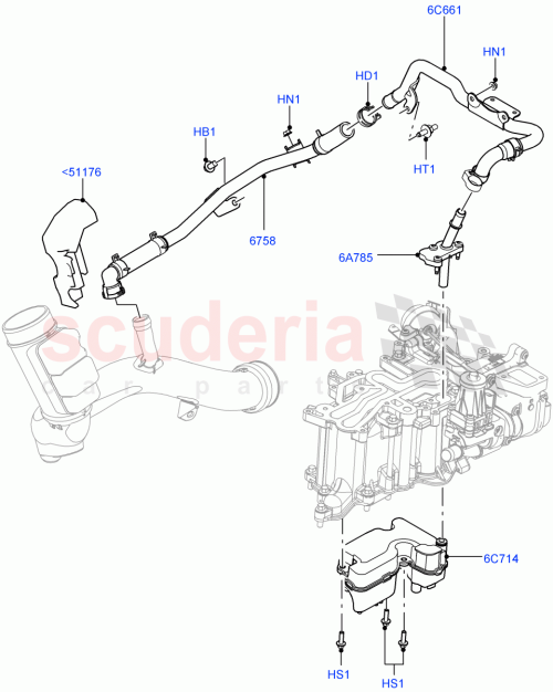 Part Diagram for Land Rover LR042450