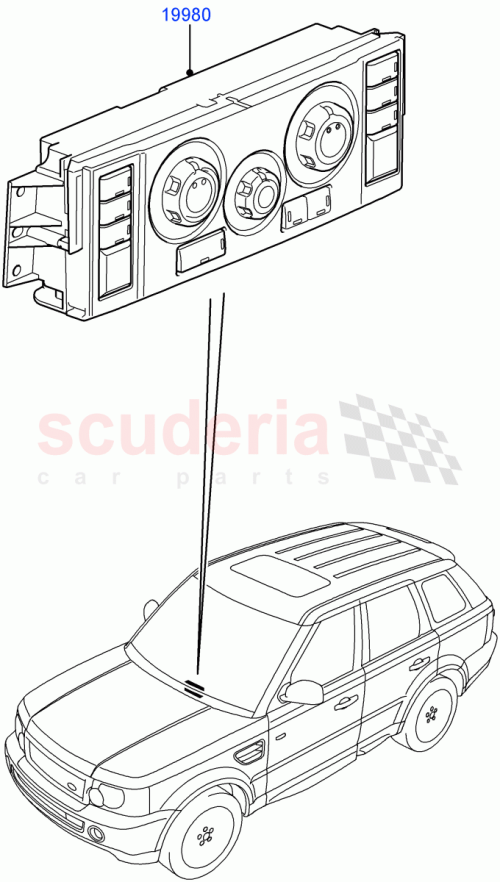 Part Diagram for Land Rover JFC500274WUX