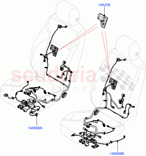 Part Diagram for Land Rover LR145888
