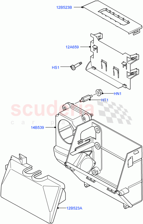Part Diagram for Land Rover YPC001304