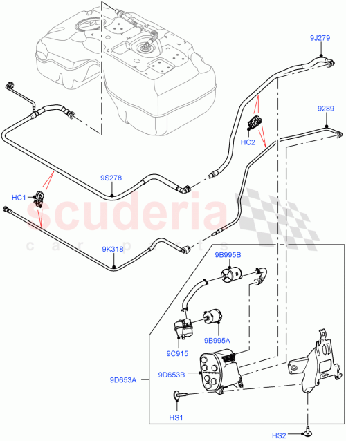 Part Diagram for Land Rover LR126510