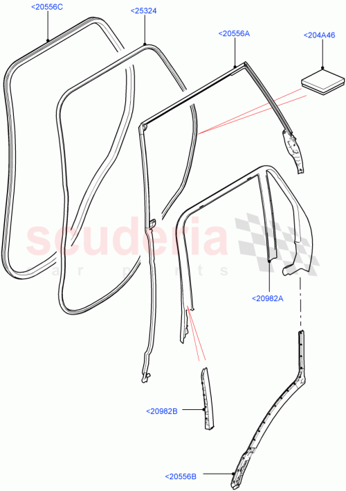 Part Diagram for Land Rover LR113628