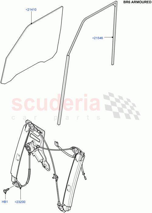 Part Diagram for Land Rover CUC500020