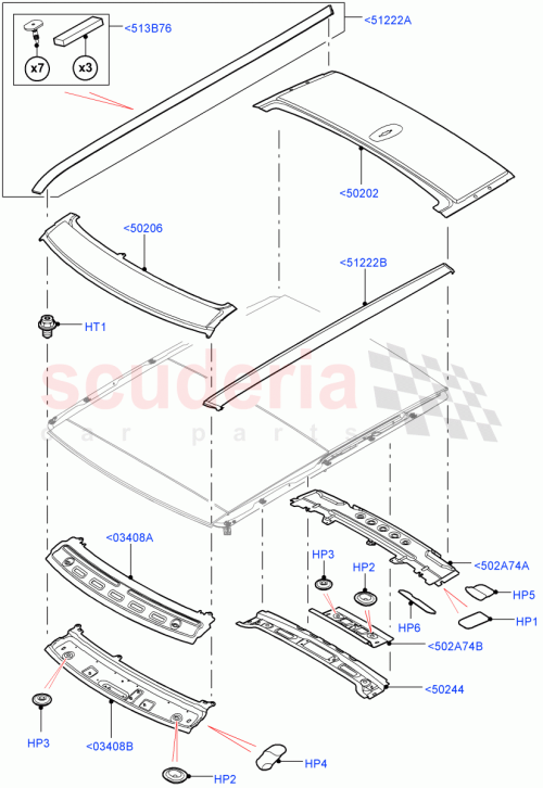 Part Diagram for Land Rover LR037207