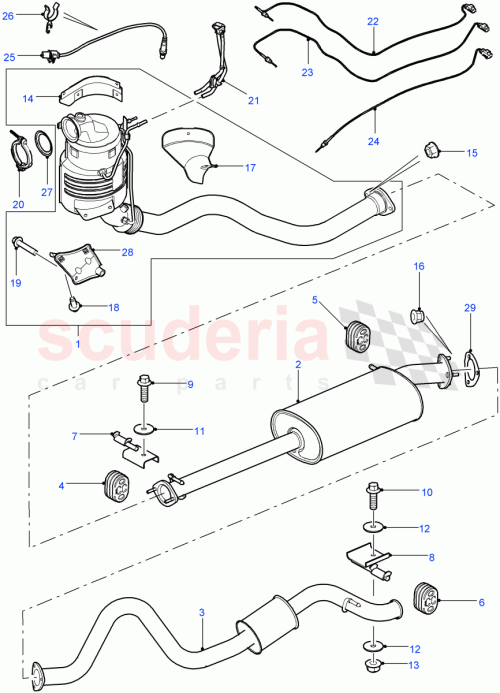 Part Diagram for Land Rover LR040910
