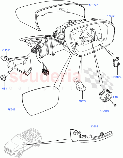 Part Diagram for Land Rover LR074921