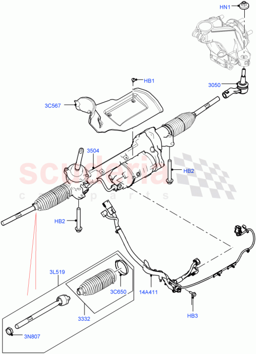 Part Diagram for Land Rover LR139099