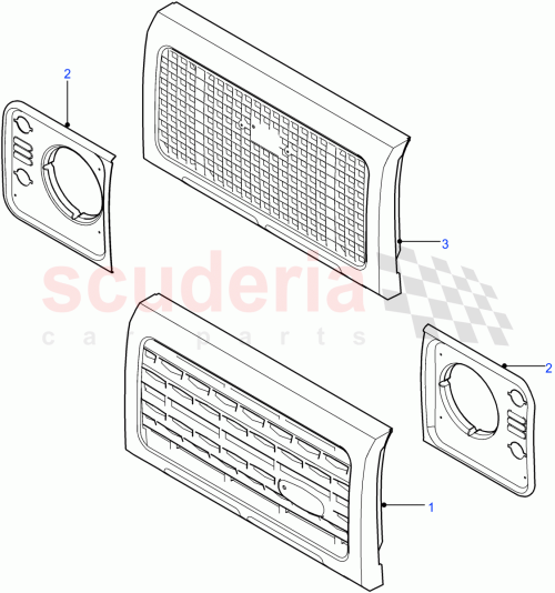 Part Diagram for Land Rover LR069193