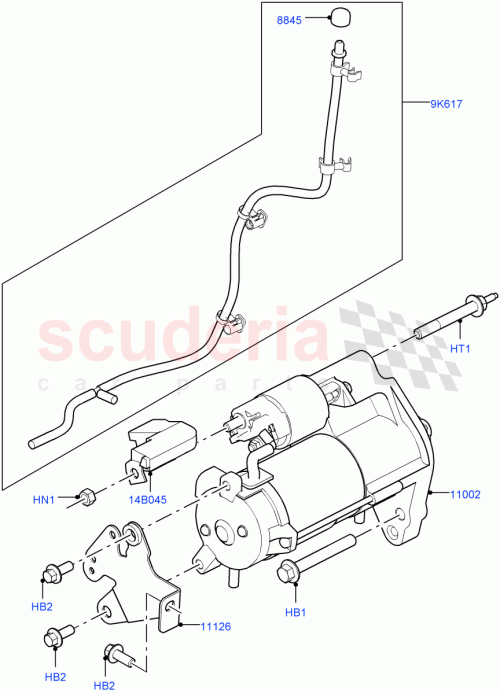 Part Diagram for Land Rover LR090947