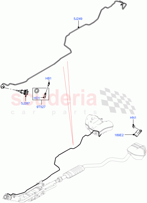 Part Diagram for Land Rover LR137733