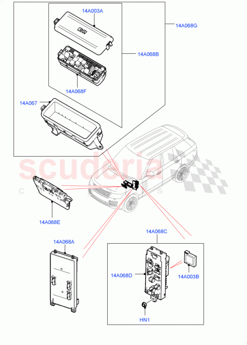 Part Diagram for Land Rover LR078444