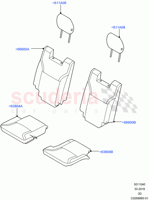 Part Diagram for Land Rover LR080886