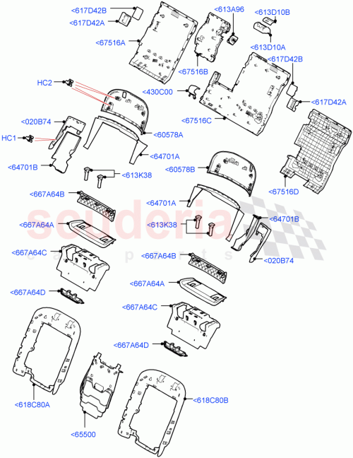 Part Diagram for Land Rover LR152790
