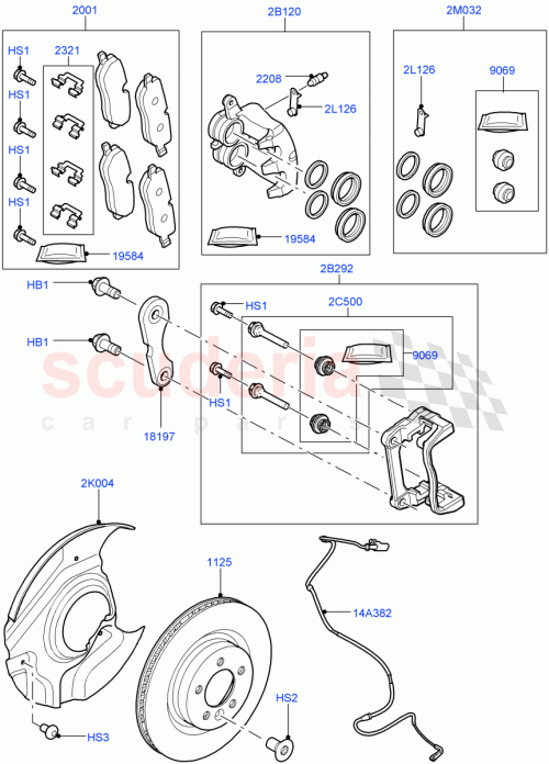 Part Diagram for Land Rover LR023937