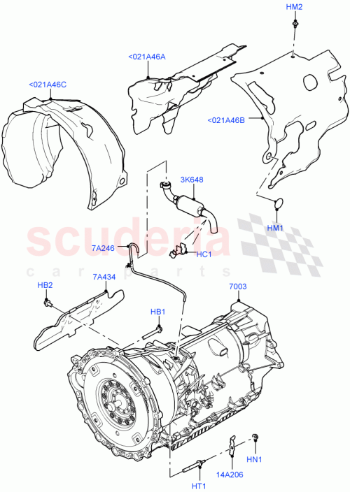 Part Diagram for Land Rover LR116742
