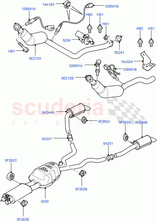 Part Diagram for Land Rover WCE500170