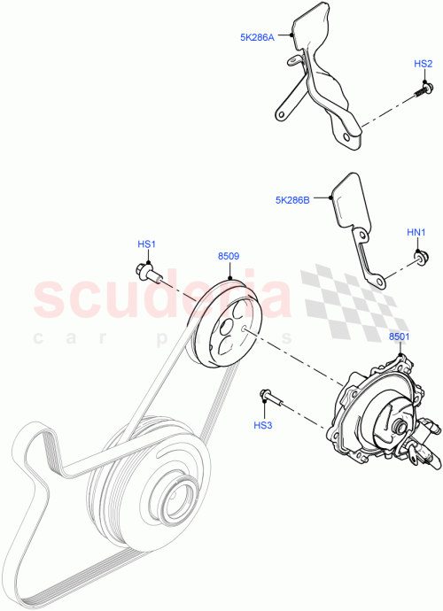 Part Diagram for Land Rover LR140742