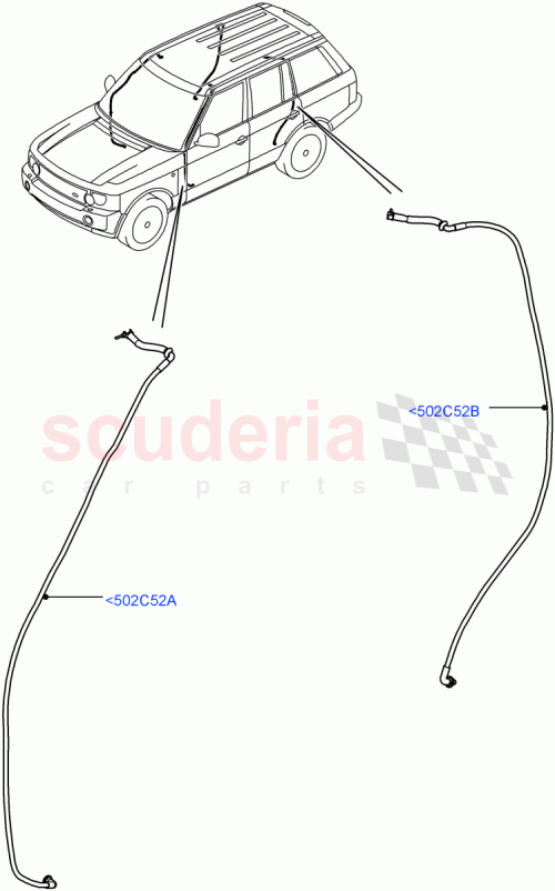 Part Diagram for Land Rover LR014230