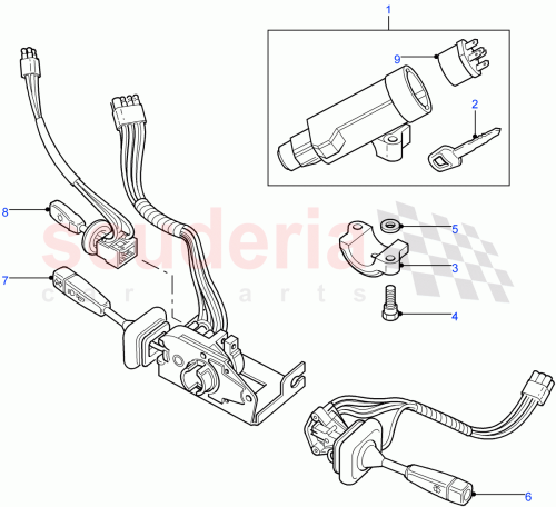 Part Diagram for Land Rover XPB101290