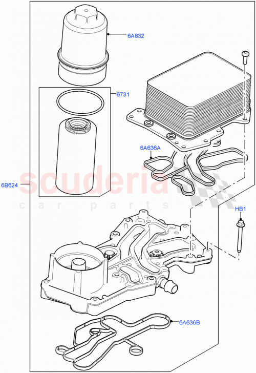 Part Diagram for Land Rover LR113200