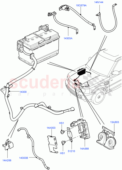 Part Diagram for Land Rover LR020094