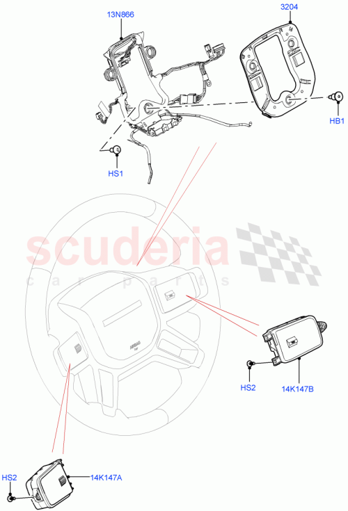 Part Diagram for Land Rover LR149857