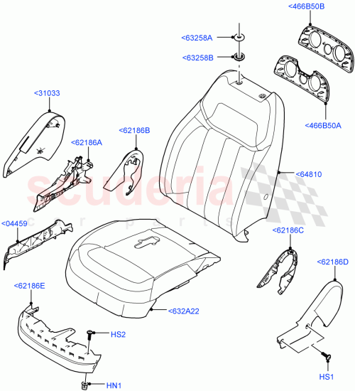 Part Diagram for Land Rover LR151653