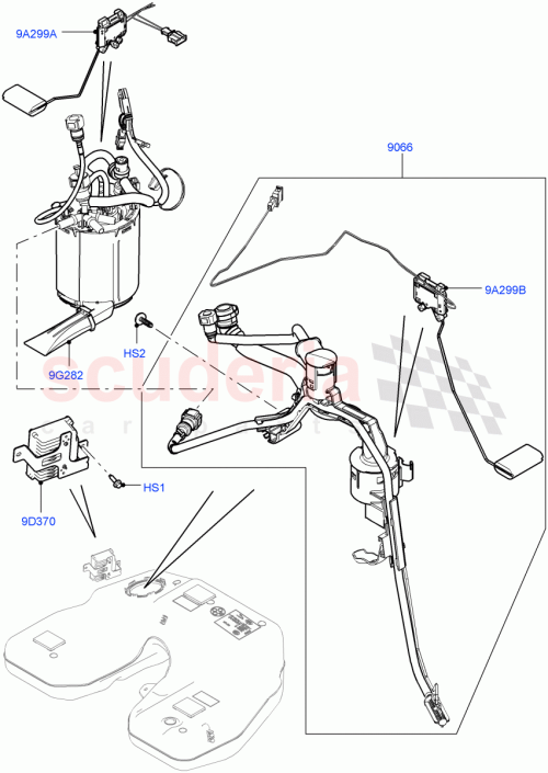 Part Diagram for Land Rover LR038159
