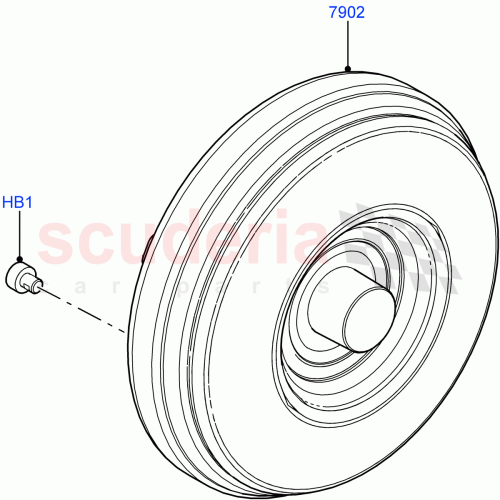 Part Diagram for Land Rover LR024703