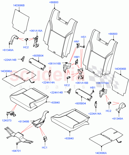 Part Diagram for Land Rover LR163348