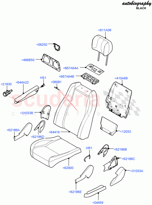 Part Diagram for Land Rover LR110824